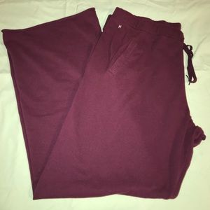 Victoria’s Secret sweatpants.